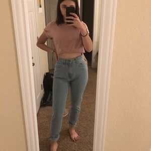 High waisted AA jeans